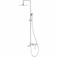 Стойка для душа Q WhiteChrome_Комплект