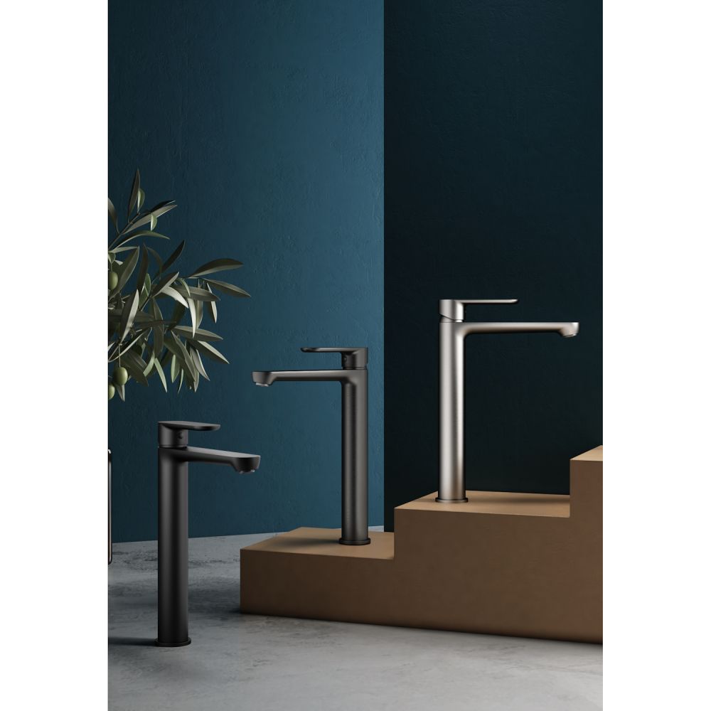 Смеситель для раковины Splenka S222.15.06, черный