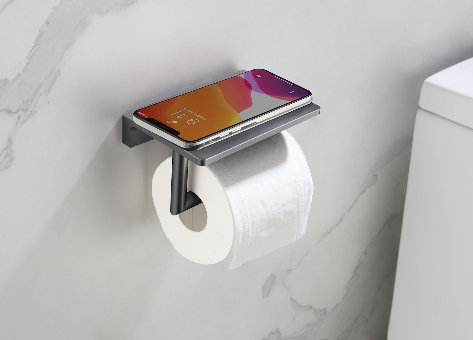 Бумагодержатель Timo Saona 13043/18 черное золото, артикул 13043/18