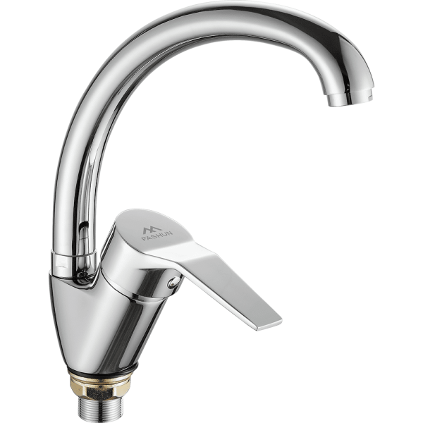 Смеситель для кухни FASHUN A4163-2, хром