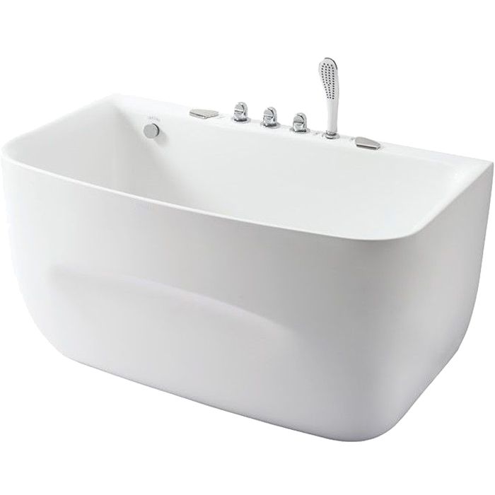 Акриловая ванна SSWW M610A 128х75 R без гидромассажа