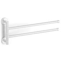 Bertocci Cinquecento Полотенцедержатель двойной, поворотный 37 см, цвет: белый матовый Bertocci Cinquecento Полотенцедержатель двойной, поворотный 37 см, цвет: белый матовый