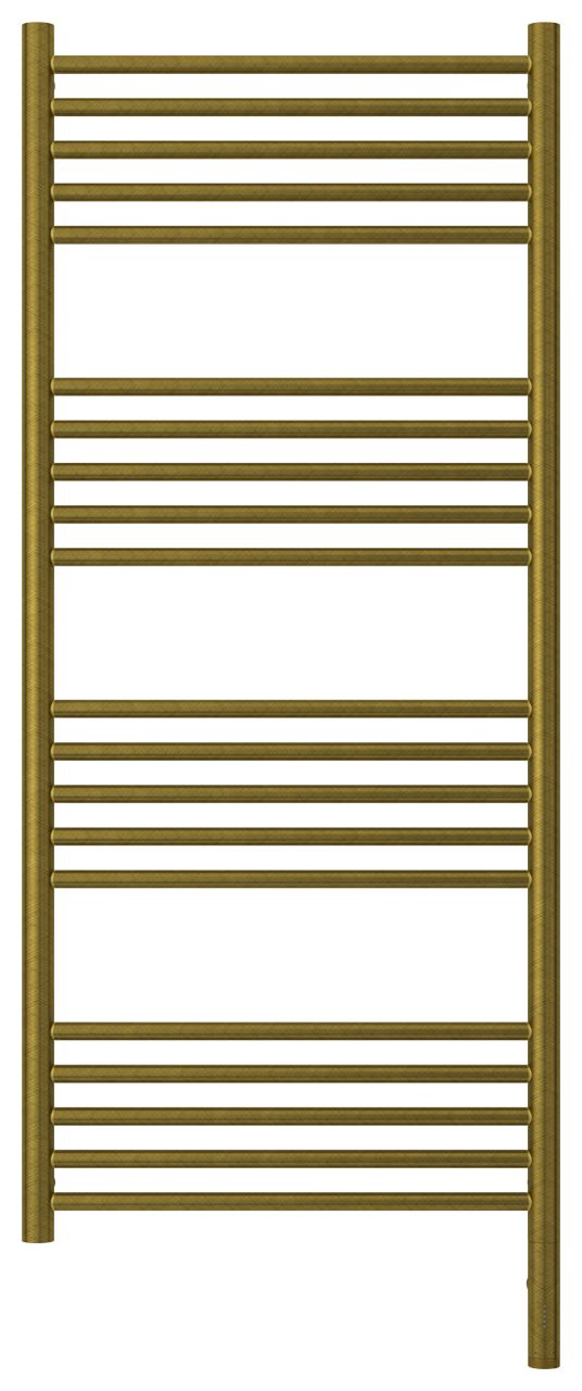 Полотенцесушитель электрический "БОГЕМА 3.0" прямая 1200х500 / МЭМ правый (Состаренная бронза)
