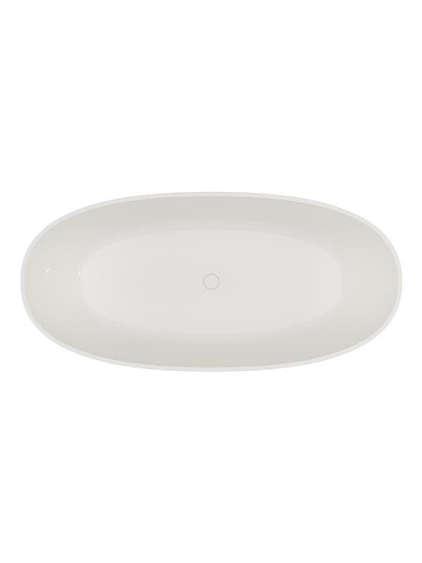 Ванна отдельностоящая 1700x800x560, White Milk, CEZARES CZR-RELAX-170-80-56-WM-PFB, артикул CZR-RELAX-170-80-56-WM-PFB