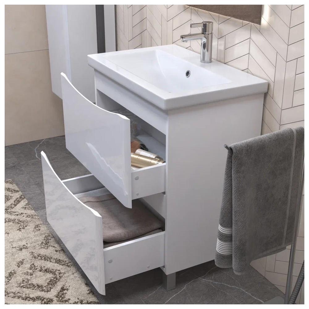 Тумба с раковиной напольная VIGO Glem  323-com, 70 см, артикул 323-com