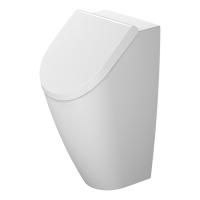 Duravit ME by Starck Dry Писсуар Duravit Rimless® 0,5 л без смывного края, подача воды сзади, вкл. Крепеж,   Цвет: Белый