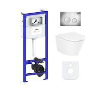 Комплект 6 в 1 Lavinia Boho Biore Compacto Rimless 77040090,премиум с пластиковой клавишей