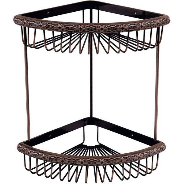 Полка корзина Lemark Jasmine LM6682ORB Черная бронза