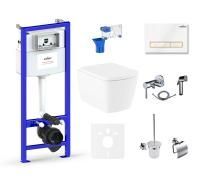 Комплект 10 в 1 Lavinia Boho Aveo Rimless 75110715, премиум с пластиковой клавишей