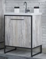 Тумба "Айрон 60", черный/антик, Фостер 60