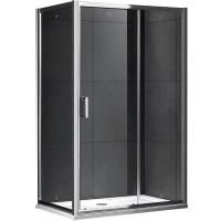 Душевой уголок Gemy S30191E-A85 130х85 профиль Хром стекло прозрачное Душевой уголок Gemy S30191E-A85 130х85 профиль Хром стекло прозрачное
