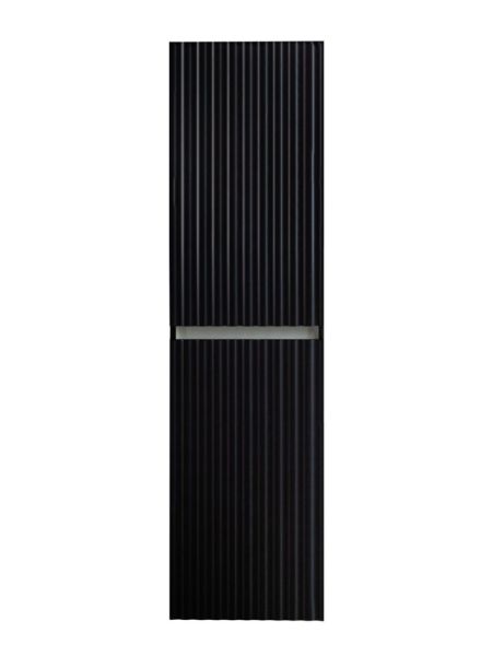 ELEGANT Пенал настенный, подвесной, Чёрный матовый AM-ELEGANT-1500-2А-SO-NM-LED