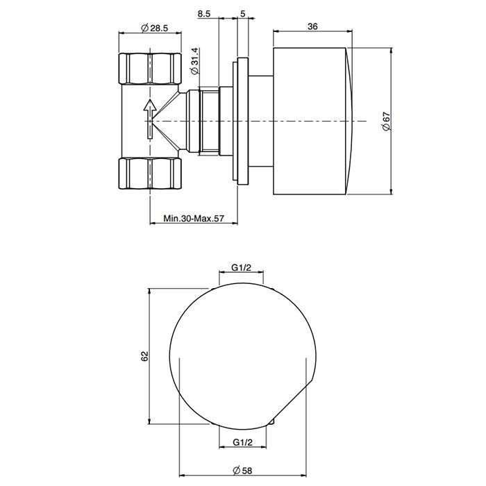 Fima Carlo Frattini SO Ручка для смесителя, цвет: чёрный матовый Fima Carlo Frattini SO Ручка для смесителя, цвет: чёрный матовый