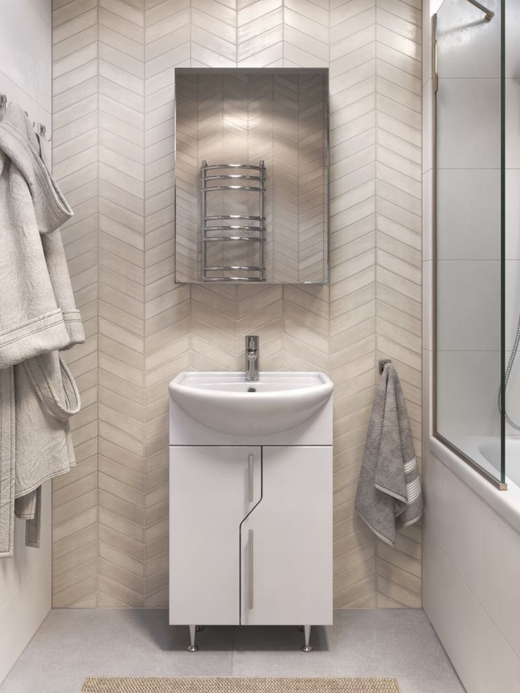 Тумба VIGO Turin 500-2-0 под раковину 4620008192758 (Уют), поставляется в разобранном виде (224), артикул 224