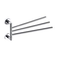 Полотенцедержатель X-ROUND, тройной, поворотный 450 мм, хром, Sapho
