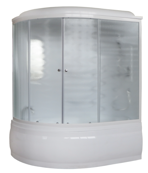 Душевая кабина Royal Bath  RB 140ALP-C (матовое) правая