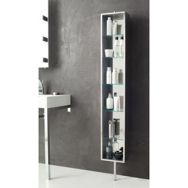 Stil Haus, поворотная колонна на ножке с зеркалом из нержавеющей стали, артикул 850