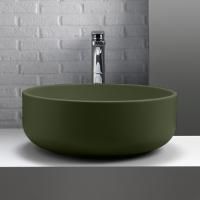 Kerasan Ciotola Раковина накладная С2 D46см, H17 см, без отв под смес, без перелива , цвет: Verde muschio