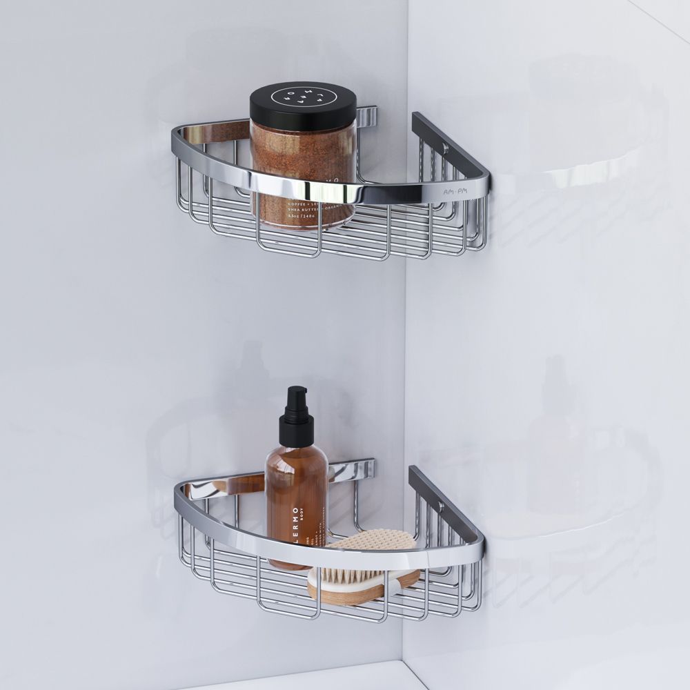 A7452200 Sense L Корзина для душа угловая двухъярусная, хром A7452200 Sense L Корзина для душа угловая двухъярусная, хром