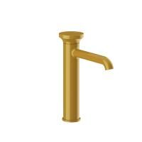 GESSI ORIGINI Смеситель для раковины H=247мм однорычажный, в компл с отделочной вставкой, цвет Glossy Ocra