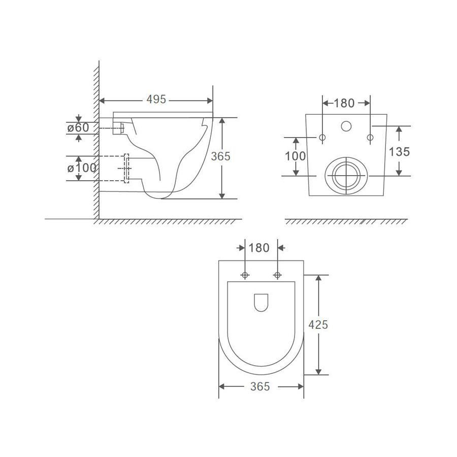 Комплект инсталляция и унитаз подвесной безободковый GROHE 39181001 Комплект инсталляция и унитаз подвесной безободковый GROHE 39181001