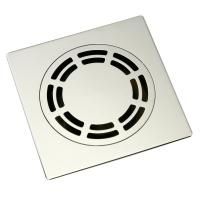 MIGLIORE Трап душевой, 120x120 mm., (выпуск угловой), хром