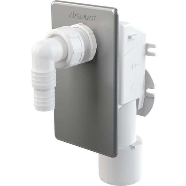 Сифон для стиральной машины Alcaplast APS3 Полированная сталь