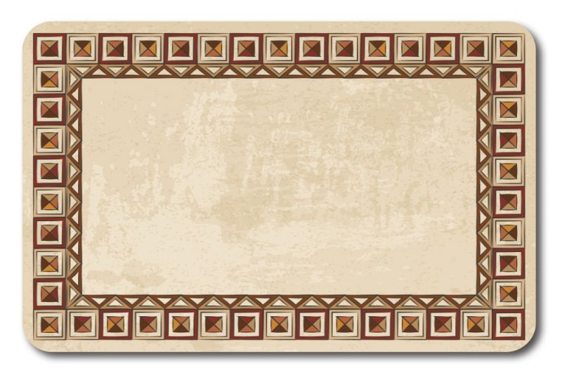 Комплект ковриков Veragio Carpet 68x45 VR.CPT-7200.12 с рисунком Africa Комплект ковриков Veragio Carpet 68x45 VR.CPT-7200.12 с рисунком Africa