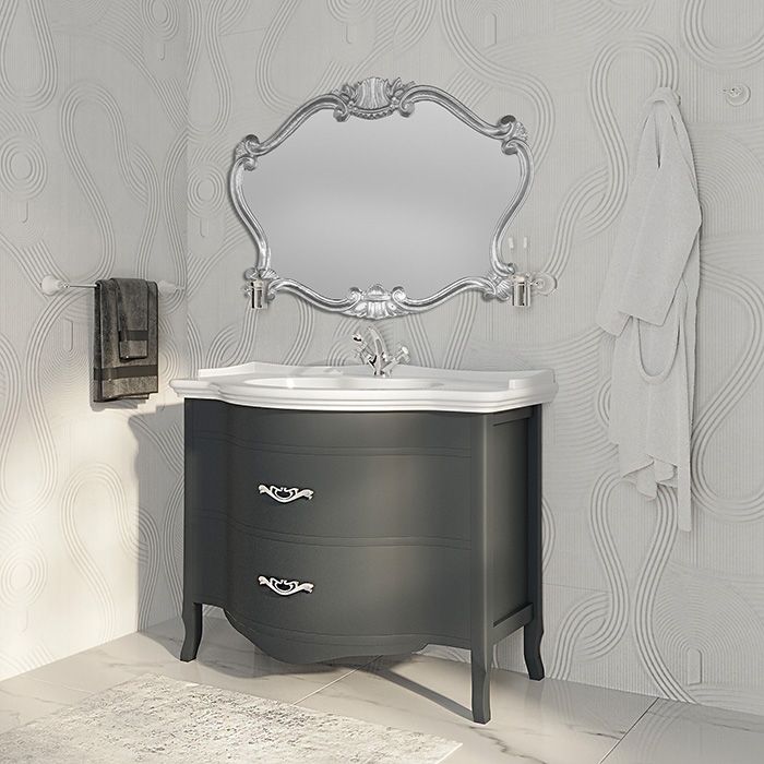 TW Armony, База с раковиной Azzurra GIU200110/ALZA bi*1, 112*62см, 2 ящика, доводчики Blum, цвет: GRAFITE, ручки: серебро антик ЦЕНА со склада) TW Armony, База с раковиной Azzurra GIU200110/ALZA bi*1, 112*62см, 2 ящика, доводчики Blum, цвет: GRAFITE, ручки: серебро антик ЦЕНА со склада)