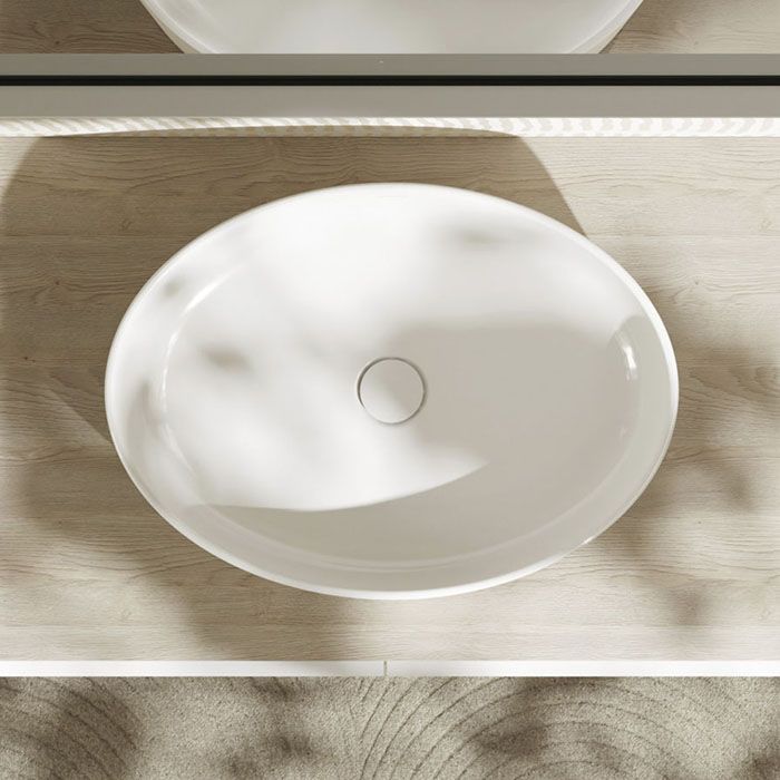 Раковина, Hansgrohe, Xuniva D, ширина, мм-550, глубина, мм-400, высота, мм-130, тип установки-накладной (настольный), отверстия для смесителя-отсутствуют, без перелива, материал-керамика, крепления в комплекте, цвет-белый Раковина, Hansgrohe, Xuniva D, ширина, мм-550, глубина, мм-400, высота, мм-130, тип установки-накладной (настольный), отверстия для смесителя-отсутствуют, без перелива, материал-керамика, крепления в комплекте, цвет-белый
