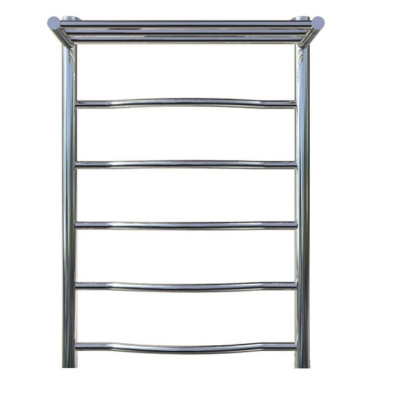 Полотенцесушитель водяной с полочкой (лесенка) Тругор Лотос НК 1 П 80х50 см (без углов)