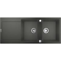 Мойка GROHE K500 с 2 чашами, 1160 x 500 мм, серый гранит (31647AT0) Мойка GROHE K500 с 2 чашами, 1160 x 500 мм, серый гранит (31647AT0)