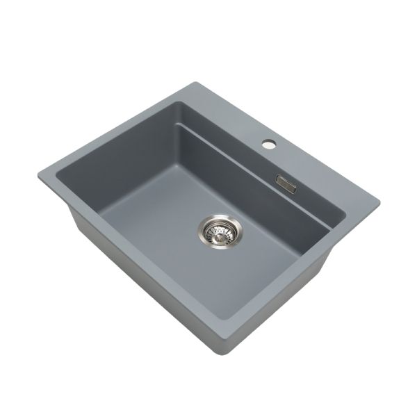 Кухонная мойка Grandex Aqua Comfort 500502, серый