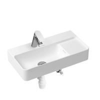 Комплект 3 в 1 Lavinia Boho Bathroom Sink 21510312, накладная фарфоровая раковина 60 см, смеситель, пластиковый сифон