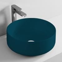 Artceram COGNAC Раковина настольная Ø 42 см, цвет petrolio