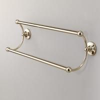 Devon&Devon Cavendish Полотенцедержатель двойной, цвет золото