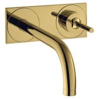 AX Uno² Смеситель для раковины , цвет полированное золото AX Uno² Смеситель для раковины , цвет полированное золото