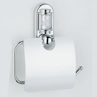 THG ANGE Держатель туалетной бумаги, с крышкой, цвет хром