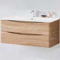 Тумба под раковину Vincea Roberta VMC-1R100WO подвесная W.Oak