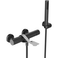 Смеситель для ванны Webert One-B NB850101 Черный Нержавеющая сталь