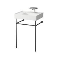 Каркас под раковину, Laufen, Kartell by Laufen, ширина, мм-535, глубина, мм-440, высота, мм-790, цвет-черный матовый