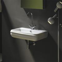 AZZURRA CHARME раковина подвесная 55х46см, с 1отв для смесителя, цвет белый AZZURRA CHARME раковина подвесная 55х46см, с 1отв для смесителя, цвет белый