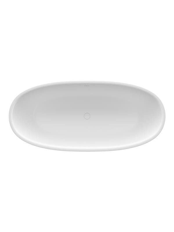Ванна из искусственного камня Solid Surface 1700x760x540, BELBAGNO BB-MARINO-170-76-54-SSB, артикул BB-MARINO-170-76-54-SSB