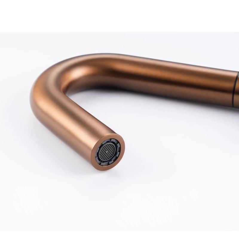 Смеситель для раковины высокий Knotlor SS-31/RB, бронза