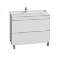 Тумба для умыв. "Марс 100" 2 ящ. напол. (ум. Сириус 100 литой мрамор)