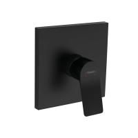 Смеситель для душа, Hansgrohe, Vivenis, тип открывания воды-однорычажный, тип регулирования воды-керамический картридж, монтаж-настенный встраиваемый, отверстия для монтажа-1, внутренняя часть-необходимо заказать, цвет-черный матовый Смеситель для душа, Hansgrohe, Vivenis, тип открывания воды-однорычажный, тип регулирования воды-керамический картридж, монтаж-настенный встраиваемый, отверстия для монтажа-1, внутренняя часть-необходимо заказать, цвет-черный матовый