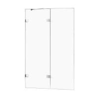 Шторка для ванны NEW TRENDY AVEXA 140 см EXK-1962 L (хром)