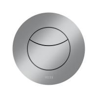 TECEflushpoint, Панель смыва, 2 клавиши, круглая хром матовый TECEflushpoint, Панель смыва, 2 клавиши, круглая хром матовый