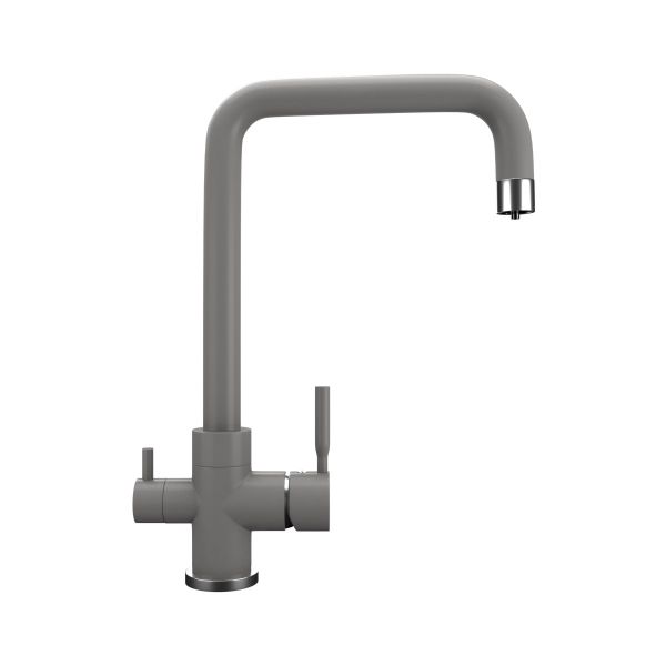 Смеситель для кухни Ulgran UQ-019-09, асфальт