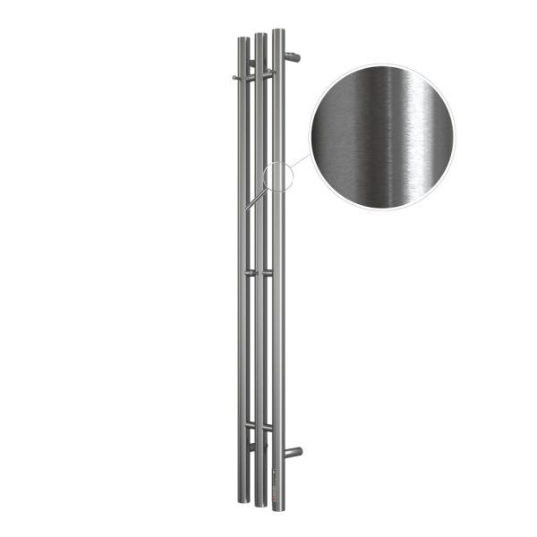 Полотенцесушитель электрический Terminus Стойка TRES круг 120, сатин